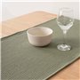 Chemin de Table Belum Waffle Vert 45 x 140 cm