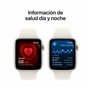 Montre intelligente Apple MXEV3QL/A Blanc 44 mm