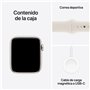 Montre intelligente Apple MXEV3QL/A Blanc 44 mm