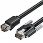 Câble RJ45 Catégorie 6 FTP Rigide Vention IBUBK Noir 8 m