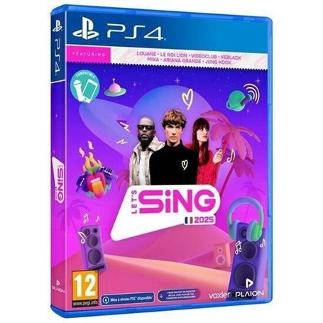 Let's Sing 2025 - Jeu PS4