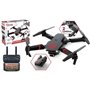 Elite Drone MKX - Drone - TURBO CHALLENGE - Dispositif Volant - Noir - 2 Batteries Rechargeable et Piles incluses