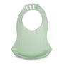 LOT DE 2 BAVOIRS BIBOU VERT CELADON - GRIS CHARME