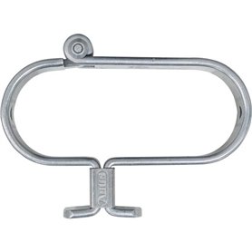 Porte-cadenas - ABUS - 131/140 GateSec - Protection clôtures de chantier - Acier cémenté - Anti-corrosion