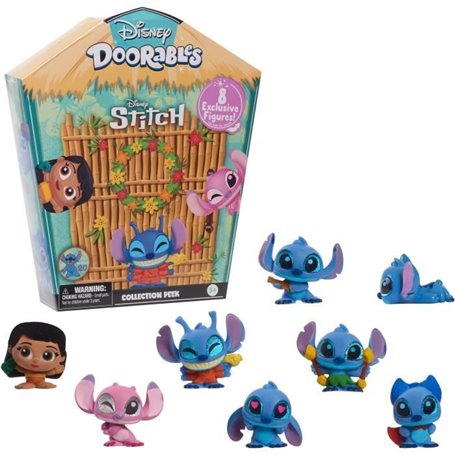 Figurines a collectionner - DISNEY - Coffret Collector Stitch - 8 figurines exclusives dont 1 rare