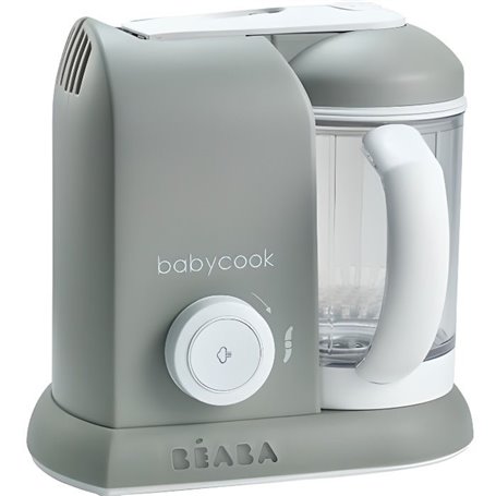 Béaba Babycook Solo Robot Cuiseur-Mixeur Gris