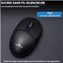 Souris Sans Fil - BLUESTORK - Office 25 - PC/MAC - Noir - Connexion 2.4 GHz - Autonomie Longue Durée