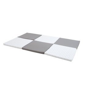 Tapis d'éveil XL - CANDIDE - Evolutif 5-en-1 - Gris / Etoiles Tapis d'éveil XL - CANDIDE - Evolutif 5-en-1 - Gris / Etoiles