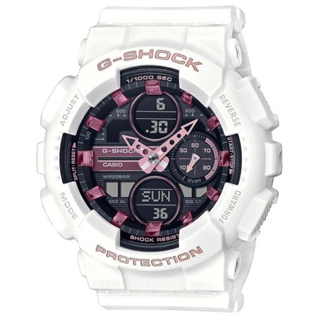 Montre Casio G-Shock Classic Femme Blanc - CASIO - Quartz - Double affichage - Adulte - Plastique - Ronde