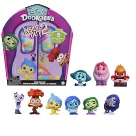 Figurines a collectionner - DISNEY PIXAR Doorables - Coffret Collector Vice-Versa 2 - 9 figurines exclusives inspirées du film