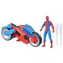 Spiderman Figurine ArachnoMoto lance-toile