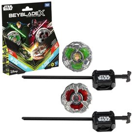 Beyblade X Multipack Toupie Luke Skywalker 4-80B vs. Darth Vader 4-60B