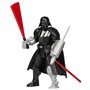 MixMashers Dark Vador, figurine 12 cm deluxe personnalisable a mélanger et combiner avec accessoires, Star Wars, Des 4 ans