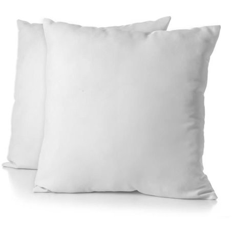 Lot de 2 taies d'oreiller - HOME LINGE PASSION - 63 x 63 cm - Blanc