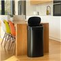 Poubelle de cuisine automatique - MAJESTIC - KITCHEN MOVE - 58 L - Inox noir mat avec cerclage