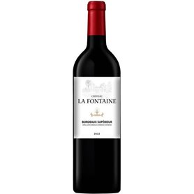 Château La Fontaine 2022 Bordeaux Supérieur - Vin rouge de Bordeaux - Bio