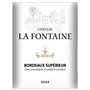 Château La Fontaine 2022 Bordeaux Supérieur - Vin rouge de Bordeaux - Bio