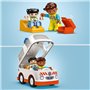 LEGO DUPLO 10447 L'ambulance et le chauffeur - Jouet interactif pour les enfants des 2 ans