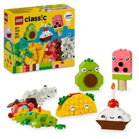 LEGO Classic 11039 Les aliments créatifs - Jouet de construction pour enfants des 4 ans