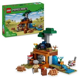 LEGO Minecraft 21269 L'expédition dans la mine du tatou - Jeu de construction pour garçon