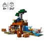 LEGO Minecraft 21269 L'expédition dans la mine du tatou - Jeu de construction pour garçon