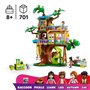 LEGO Friends 42652 La cabane de l'amitié - Jouet de construction pour filles des 8 ans