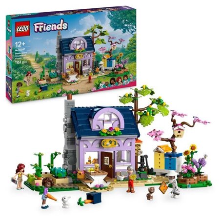 LEGO Friends 42669 La maison des apiculteurs et le jardin fleuri - Jeu créatif pour filles