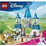 LEGO | Disney Princess 43275 Le château de Cendrillon et la caleche - Jeu de rôle 6 ans