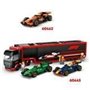 LEGO City 60444 Garage de F1 et voitures Mercedes-AMG et Alpine Jeu pour garçon des 7 ans