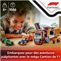 LEGO City 60445 Camion de F1 avec voitures de F1 RB20 et AMR24 - Jeu pour garçon des 8 ans