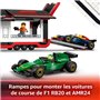 LEGO City 60445 Camion de F1 avec voitures de F1 RB20 et AMR24 - Jeu pour garçon des 8 ans