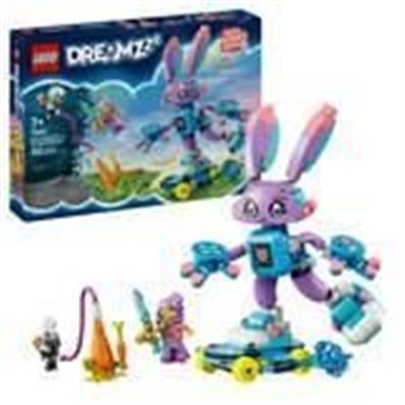 LEGO DREAMZzz 71490 Izzie et Bunchurro le lapin Gamer - Jouet de construction 3-en-1