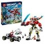 LEGO DREAMZzz 71497 Robot-tigre de Cooper et bolide de Zero - Jouet de construction 3-en-1