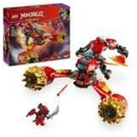 LEGO NINJAGO 71830 La moto tempete du robot de Kai - Jouet de construction pour garçon