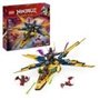 LEGO NINJAGO 71833 Le super avion tempete de Ras et Arin - Jeu de construction des 8 ans