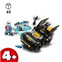 LEGO DC Batman 76301 Batman et la Batmobile contre Mr. Freeze - Jeu avec super héros