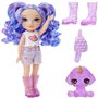 Rainbow High Littles - Poupée 15cm + animal de compagnie - Violet - Des 4ans