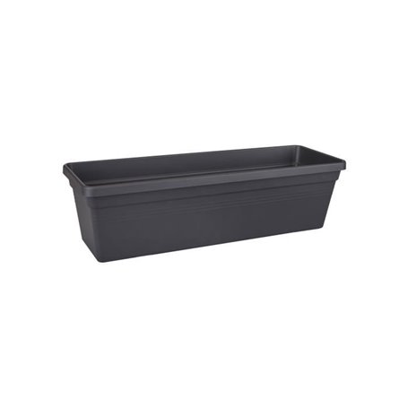 Balconniere Green Basics 50 - ELHO - Extérieur & Balcon - Plastique recyclé - Vivre noir