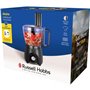 Robot culinaire - RUSSEL HOBBS - Desire Matte Charcoal - 600 W - 2 vitesses + pulse - Noir