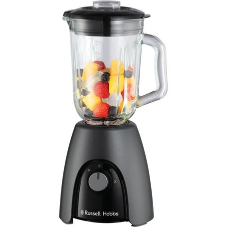 Blender - RUSSEL HOBBS - Desire Matte Charcoal - 650 W - 2 vitesses + Pulse - Noir