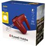 Batteur a main - RUSSEL HOBBS - Desire Red - 185 W - 5 vitesses - Rouge