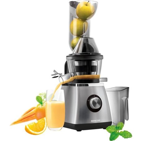 Extracteur de jus lent - SENCOR - SSJ 4070SL - 400 W - Argent