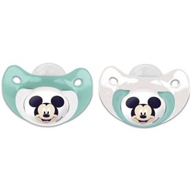 Lot de 2 sucettes anatomique Mickey Disney +6mois