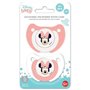 Lot de 2 sucettes anatomique Minnie Disney +6mois