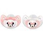 Lot de 2 sucettes anatomique Minnie Disney