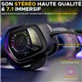 Casque Gamer Filaire - The G-Lab - KORP COBALT 7.1 - Son 7.1 Surround - USB - RGB