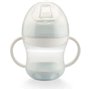 THERMOBABY Tasse anti-fuites + couv - Fleur bleue