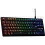 Clavier Gamer - The G-Lab - KEYZ PLATI. TKL - Format TKL - Mécanique (Switch Rouge) - Low Profile - RGB - Noir