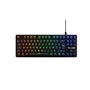 Clavier Gamer - The G-Lab - KEYZ PLATI. TKL - Format TKL - Mécanique (Switch Rouge) - Low Profile - RGB - Noir