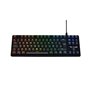 Clavier Gamer - The G-Lab - KEYZ PLATI. TKL - Format TKL - Mécanique (Switch Rouge) - Low Profile - RGB - Noir